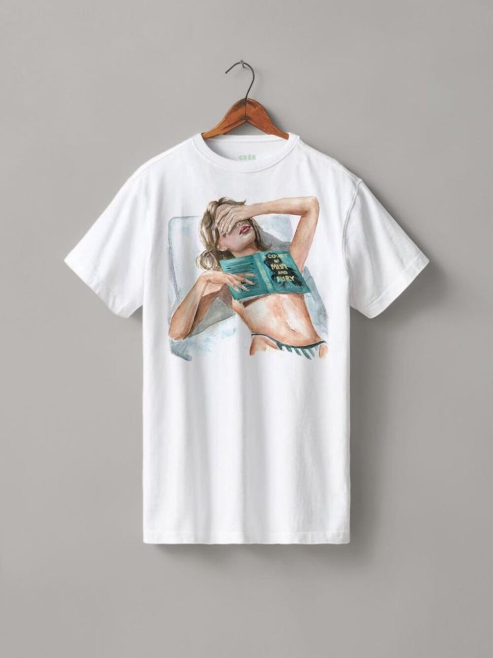 A Court of Mist and Fury book heavyweight t-shirt
